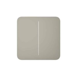 AJAX SOLOBUTTON OLIVE 2-GANG