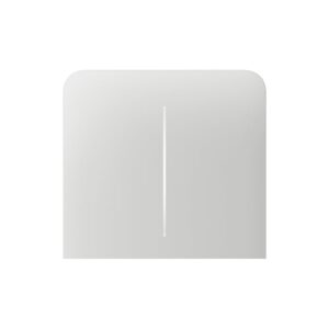 AJAX SIDEBUTTON WHITE 2-GANG VERTICAL